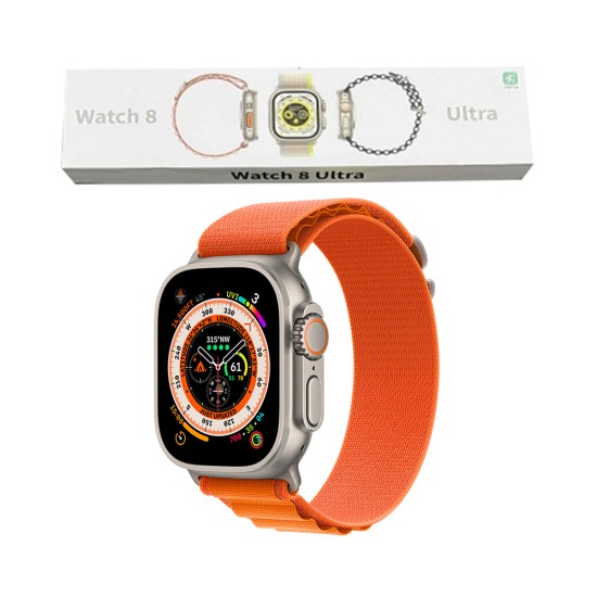 Smartwatch 8 Ultra 49mm Orange